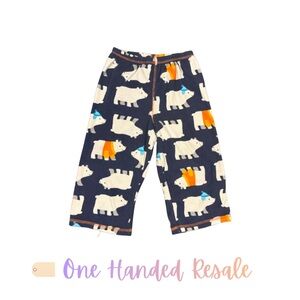 🐻‍❄️ Carter’s Kids Polar Bears in Scarves Pajama Bottoms Pants 3T